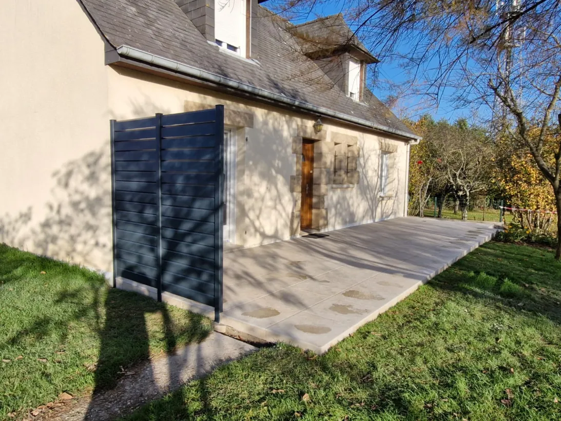 Hoguin Menuiserie Travaux De Menuiserie A Rennes En Ille Et Vilaine 35 TERRASSE Gres Cerame 1